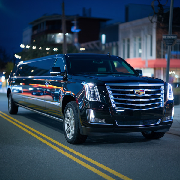 Escalade Limo — 20 Passenger — Escalade Limo exterior