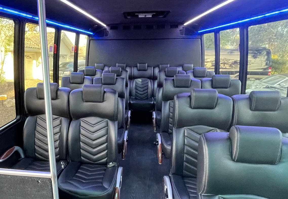 Executive Shuttle Bus — 19 Passenger — Executive Shuttle Bus exterior