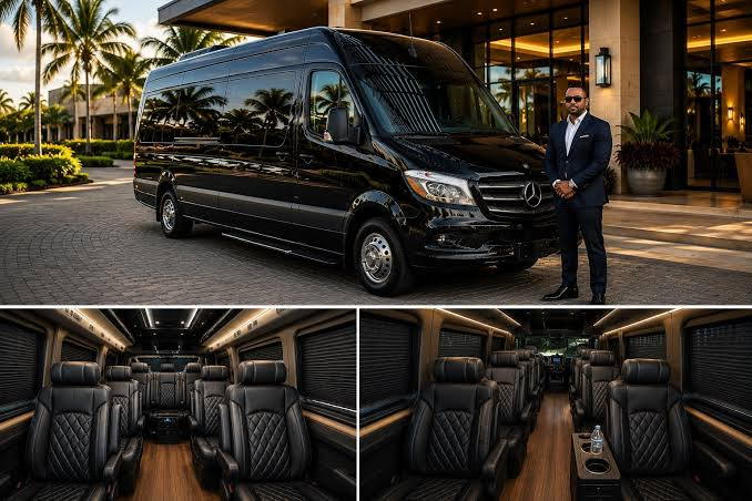 Luxury Executive Sprinter — 12 Passenger exterior