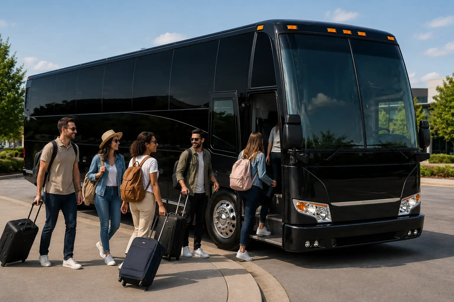 Party Bus — 35 Passenger — Party Bus exterior