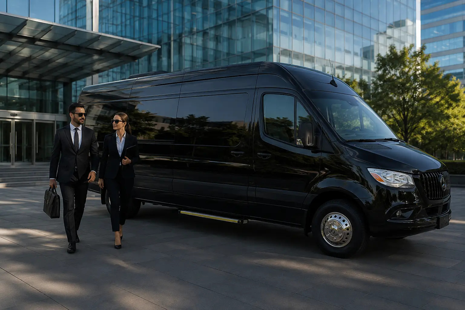 Shuttle Sprinter — 14 Passenger — Shuttle Sprinter exterior